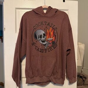 Cocktails & Campfires Graphic Hoodie